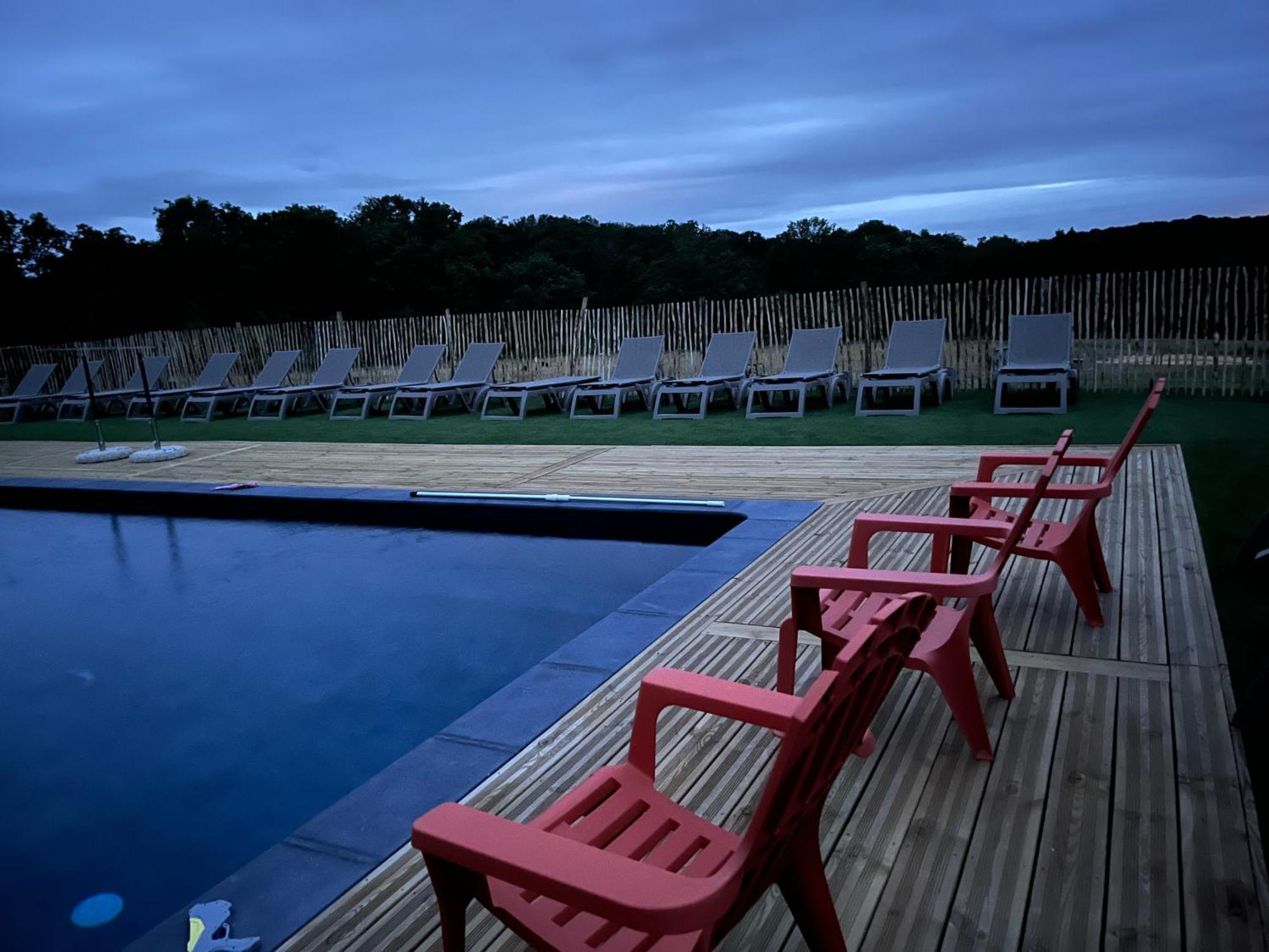 La Buissonniere Lodges Chisseaux Buitenkant foto