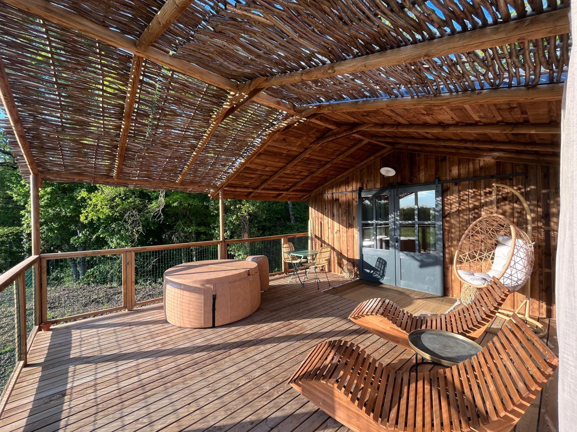 La Buissonniere Lodges Chisseaux Buitenkant foto