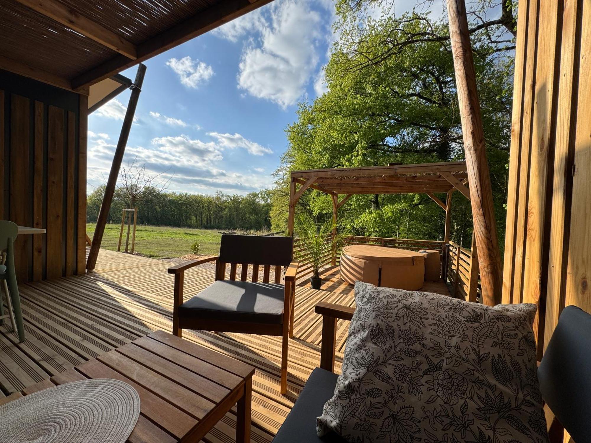 La Buissonniere Lodges Chisseaux Buitenkant foto