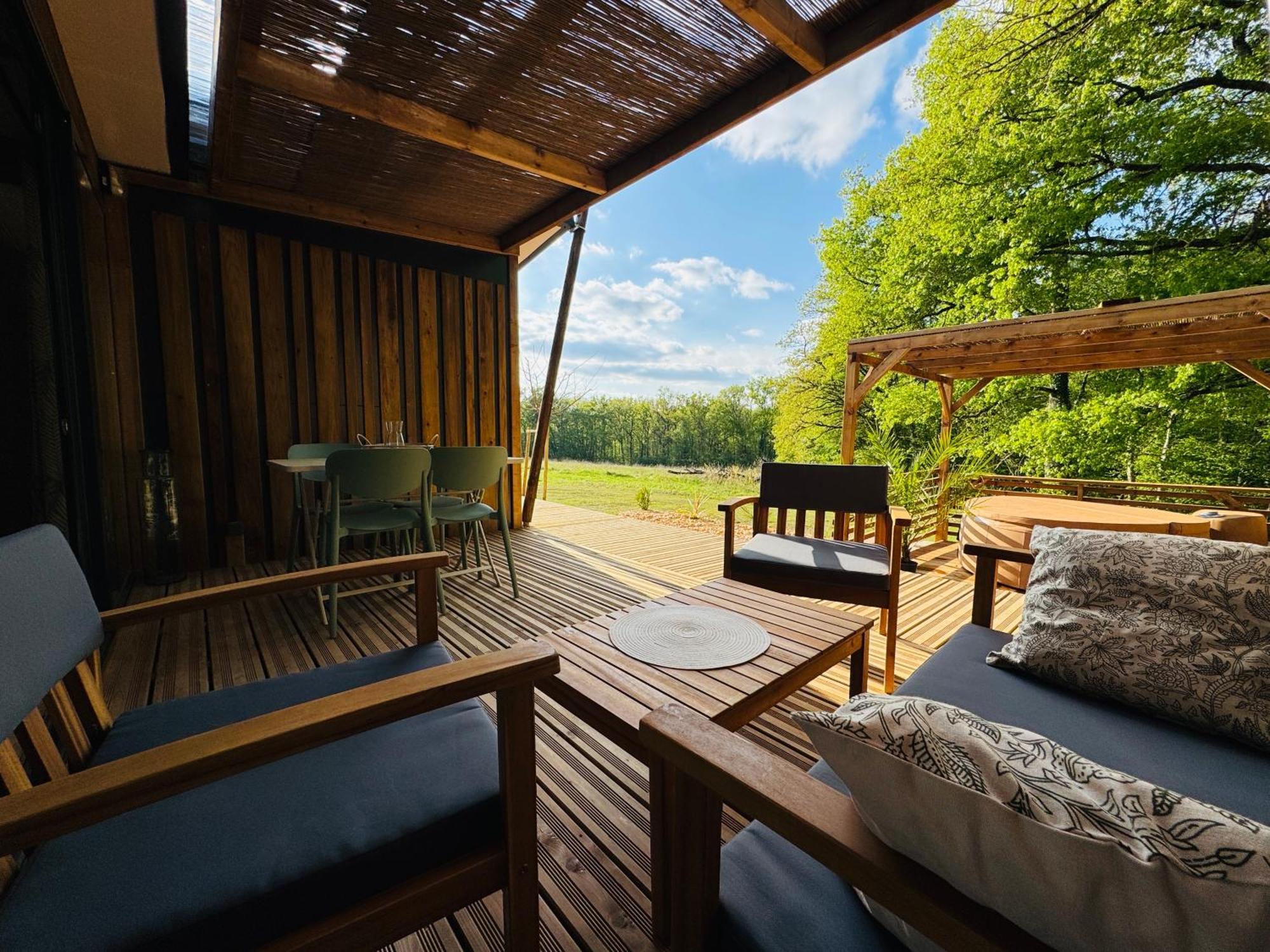 La Buissonniere Lodges Chisseaux Buitenkant foto