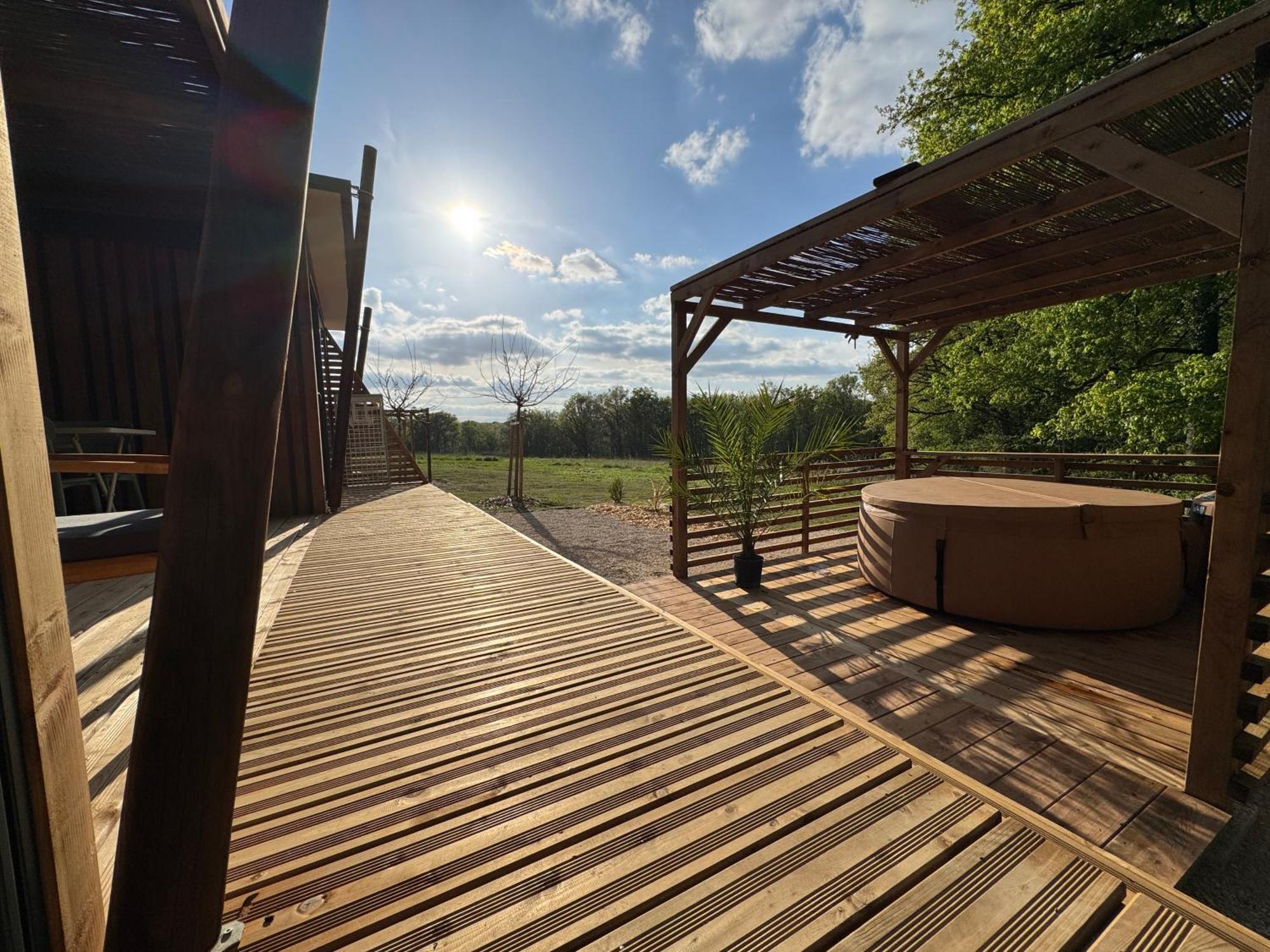La Buissonniere Lodges Chisseaux Buitenkant foto
